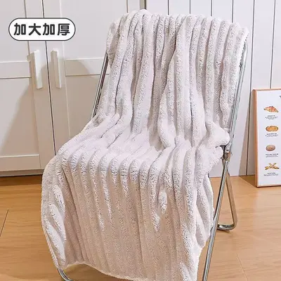 New product, individually packaged, non-shedding, thickened coral velvet candy stick bath towel, absorbent, enlarged for adult home use - 8