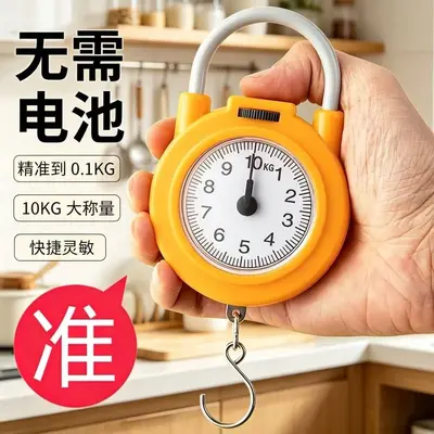 Electronic scale, high-precision, portable with hook