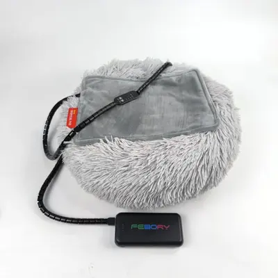 USB Heated Pet Blanket, Low-Voltage Pet Bed - 3