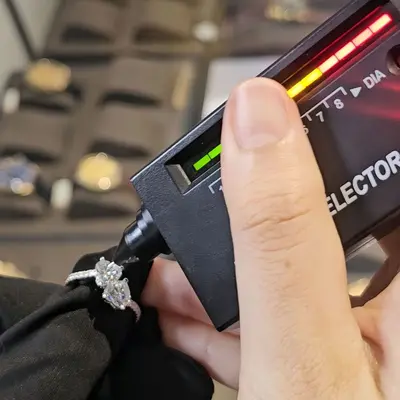 Трансграничное кольцо из серебра 925 пробы с муассанитом 2 карата в форме сердца, женское, в стиле интернет-знаменитостей Xiaohongshu и Douyin, открытое кольцо с двумя концами