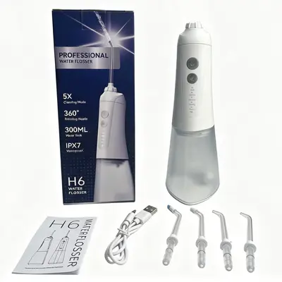 Portable Electric Dental Water Flosser for Plaque Removal - 9