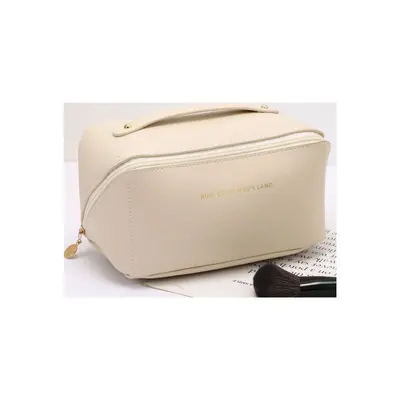 PU Leather Cosmetic Bag, Large Capacity, Waterproof Travel Bag - 9