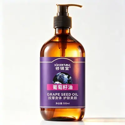 Rose Massage Essential Oil Grapeseed and Jojoba Base Oil Large Bottle - 8