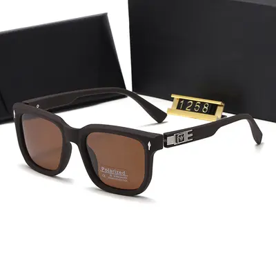 Sonnenbrillen Neukollektion Metallrahmen polarisiert Herrenmodell Outdoor-Sonnenbrille minimalistisch Luxus-Rahmen hochwertig Blendschutz-Sonnenbrille - 10
