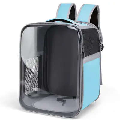 Portable Transparent Breathable Cat Carrier Backpack - 10