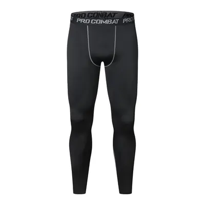 Men's Running Sports Pants, High Elastic Breathable Quick-Dry Training Tights - 7