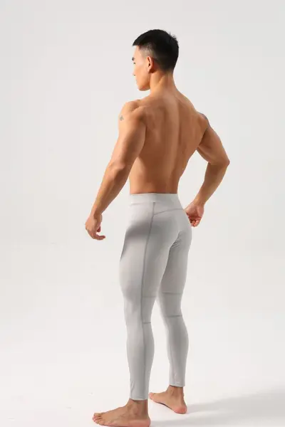 Men's Gym Compression Leggings - 7