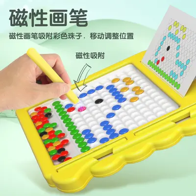 Dinosaurier Magnet-Zeichenbrett mit Stift, abwischbar - 3