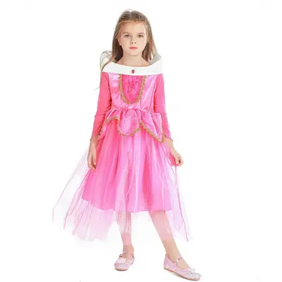 Elsa Prinzessinnenkleid für Kinder, Party und Cosplay Ballkleid - 4