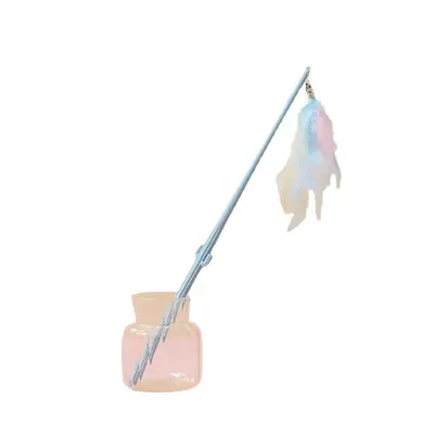 Fairy Wand Cat Teaser with Bell and Feather - 5
