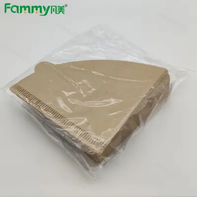 V01 Cone Coffee Filter Paper, Wood Pulp, for Pour-Over Brewing - 8