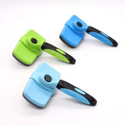 Pet Comb Grooming Brush Cat Slicker Brush Dog Comb Dog Hair Brush Magic Tool Cross-border Cat and Dog Supplies Cat Hair Pulling Comb
