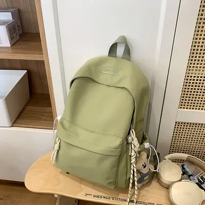 Campus-Style Student Backpack for Girls and Boys, Middle and High School - 12