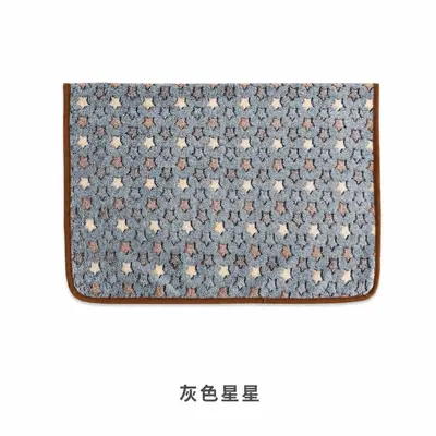 宠物秋冬季毛毯耐咬剪脚印窝垫珊瑚绒猫咪保暖批发宠物垫跨境爆款 - 10