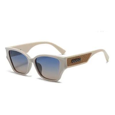 Women's Oversized Polarized Sunglasses, Retro Fashion - 1