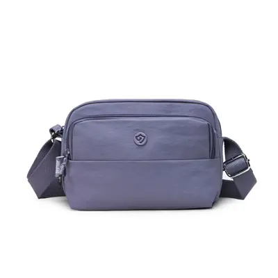 Women's Shoulder Bag, Water-Repellent Nylon Small Square Bag - 5