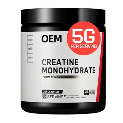 跨境热销Creatine Monohydrate一水肌酸粉OEM贴牌定制运动营养粉