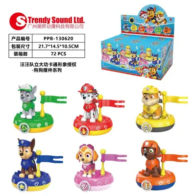 Orijinal Paw Patrol Köpek Yapı Blokları ve Tekerlekli Araba Seti - 7