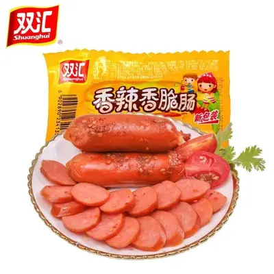 Maiswurst und würzige knusprige Wurst - 7
