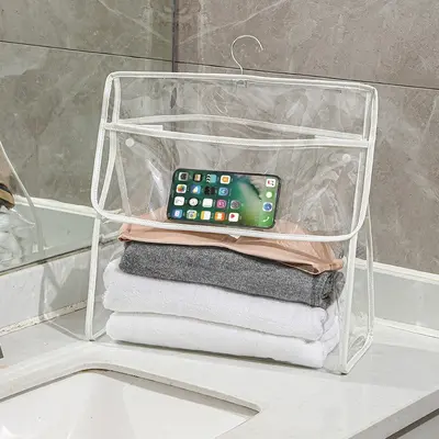 Bathroom storage hanging bag, large capacity, waterproof