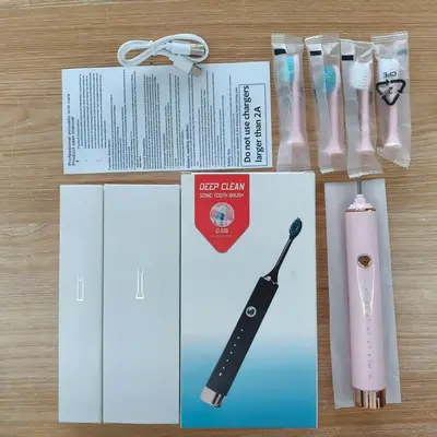 Rechargeable Couple Electric Toothbrush, Upgraded Model, Soft Bristles - 8
