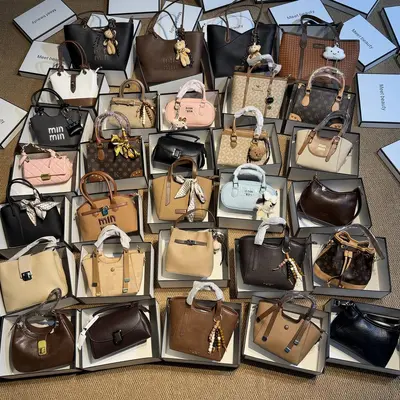 Wholesale New Mixed Batch Women's Handbags Original Packaging Assorted Styles Women's Single Shoulder Crossbody Tote Bags Fashion Versatile Influencer Bags - 7