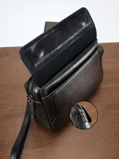 Men's Clutch Bag, Large Capacity, Waterproof, Portable - 2
