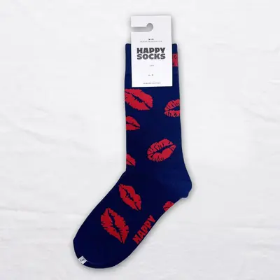 Happy Sock kadın orta boy karikatürlü çorap, akademik tarz - 11