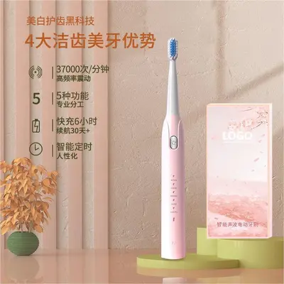 Electric toothbrush, adults, rechargeable, soft bristles, couples set - 3