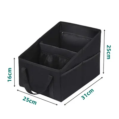 Cross-border new product car seat storage box large capacity foldable storage box multifunctional tool box car supplies