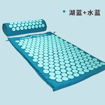 Acupuncture Massage Mat Set for Yoga, Lotus Sponge Design - 10