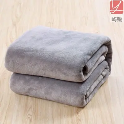 Coral Fleece Blanket, Four-Season, Single Thin Style