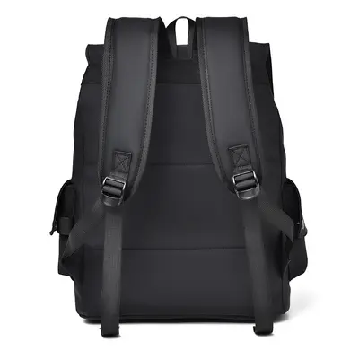 Men's Waterproof Biker Style Flip-Top Laptop Backpack - 5
