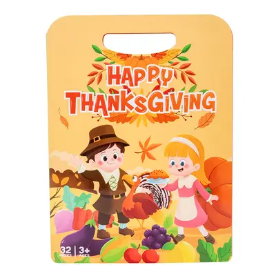 Amazon Halloween Quiet Book DIY Scene Stickers Busy Book Reusable Sticker Quiet Book Children's Gift - 11