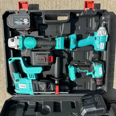 Dayi brushless impact drill 4-piece set with lithium battery - 10