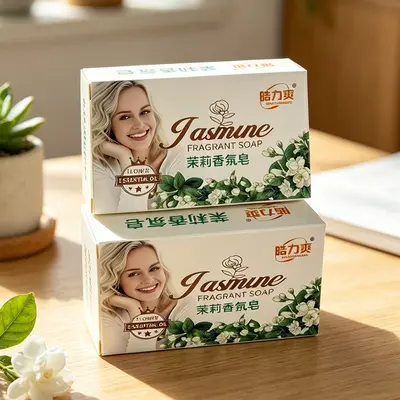 Jasmine Scented Moisturizing Bath and Face Soap - 5