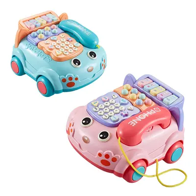 Musiktelefon-Spielzeug, Lernspielzeug für Babys, 1-2 Jahre