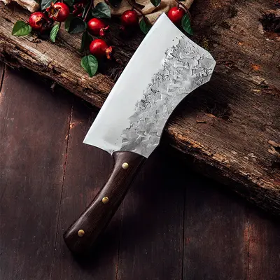 Longquan handgeschmiedetes Kochmesser, Knochenmesser, Heimset - 9