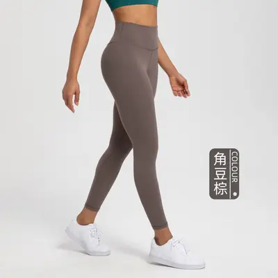 Athena Lulu Yoga Pantolonu Kadın Naylon 66 Yüksek Bel Hızlı Kuruyan Spor Tayt - 8