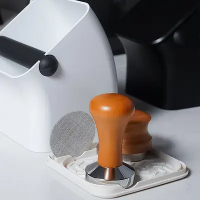 ABS Plastik Yuvarlak Kahve Telvesi Kutusu, Yarı Otomatik Kahve Makinesi İçin