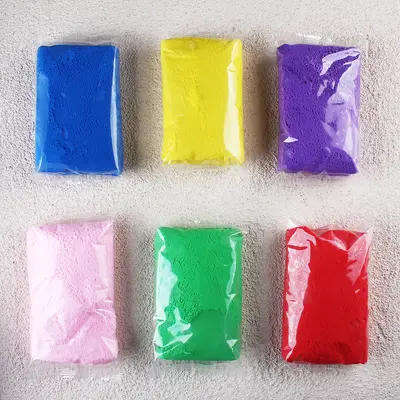 12-Color Ultra-Light Space Clay with Eraser, 10g Packs for Kids DIY - 11