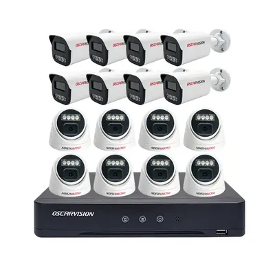 AHD Surveillance Camera Set 8MP, Night Vision, Waterproof - 6