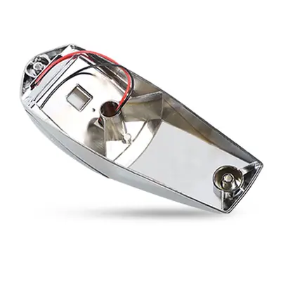17 LED Truck Side Marker Light, Amber Electroplated Cab Indicator Lamp