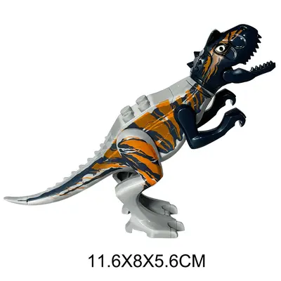 Jurassic Dinosaur Building Block Set, Small Particle Educational Toy with Ankylosaurus - 12