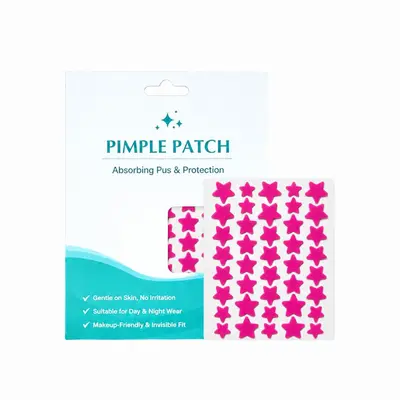 Star-Shaped Hydrocolloid Acne Patch Thin and Breathable - 10
