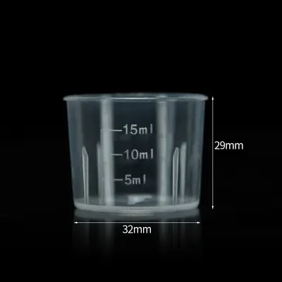 加厚塑料量杯5000 3000 2000 1000 500 250 300刻度杯烧杯 - 8