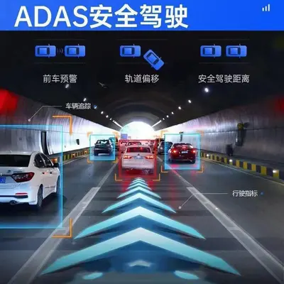 10-inch 4K dash cam, night vision with ADAS support - 3