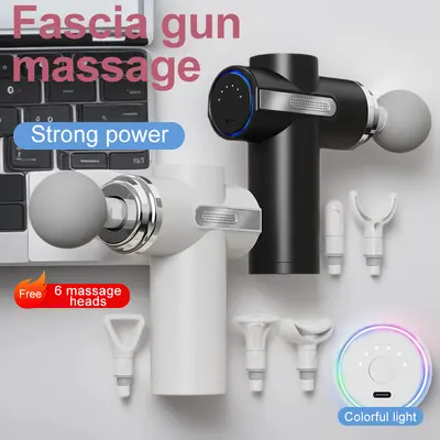 Professional Fascia Gun for Men, Multi-Speed with Multiple Heads - 2