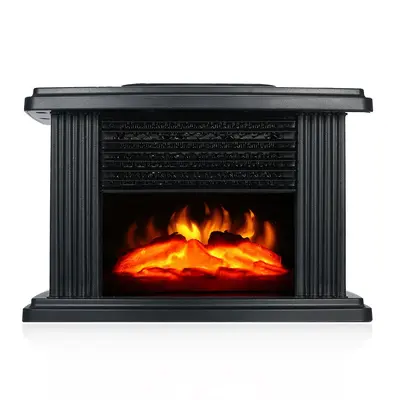 Fireplace heater cross-border flame heater small mini fireplace fast heating home vertical heater