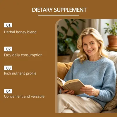 DOCTEAT Honey Herbal Energy Nutritional Supplement - 5